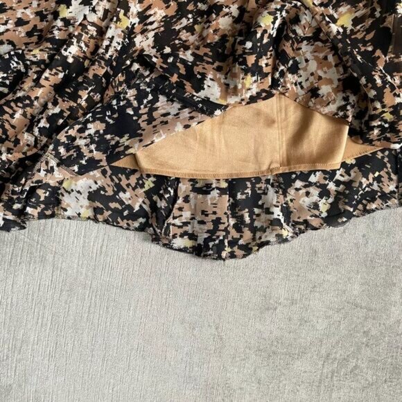 LANVIN Collection Abstract Print A-Line Skirt (38) - Picture 6 of 7